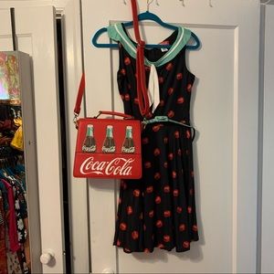 Coco-cola Vintage Inspired Mini Dress